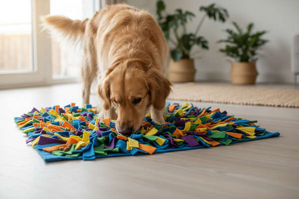 Quels jouets favorisent la stimulation mentale chez le chien ?