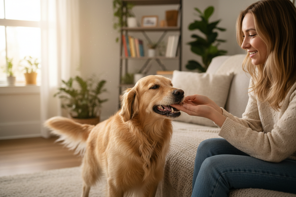 Mon chien mordille sans raison : que comprendre ?