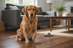 Mon chien fait pipi dans la maison : que faire ?