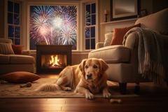 Pourquoi mon chien a peur des bruits forts (orage, feux d’artifice) ?