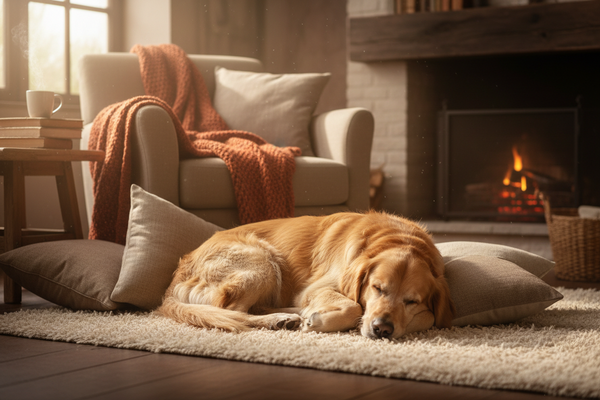 Mon chien dort beaucoup : est-ce normal ?