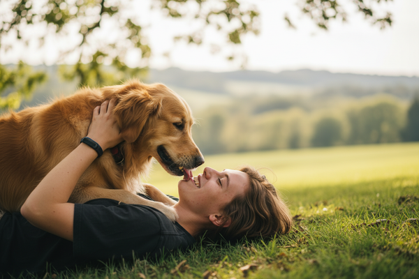 Mon chien lèche tout le monde : est-ce normal ?