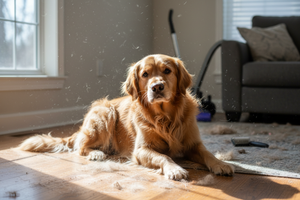 Pourquoi mon chien perd ses poils ?