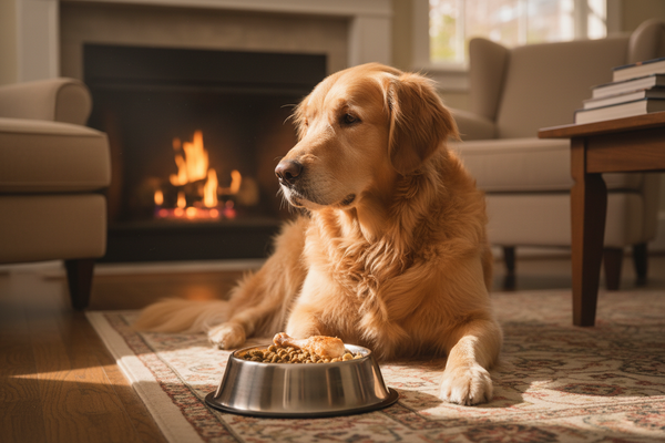 Mon chien refuse de manger : quand consulter ?