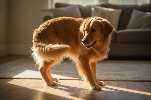 Pourquoi mon chien attrape et chasse sa queue ?