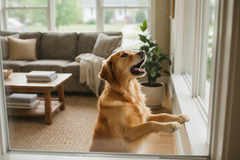 Mon chien aboie ou hurle quand je pars : comment l’aider ?