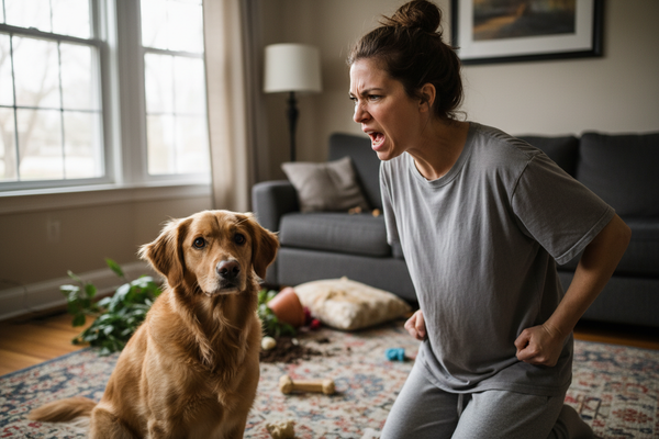 Les erreurs humaines qui stressent les chiens sans qu’on s’en rende compte