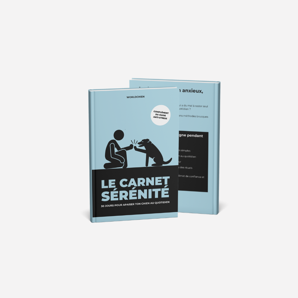 Le Carnet Sérénité – 30 jours pour apaiser ton chien au quotidien [Format broché]