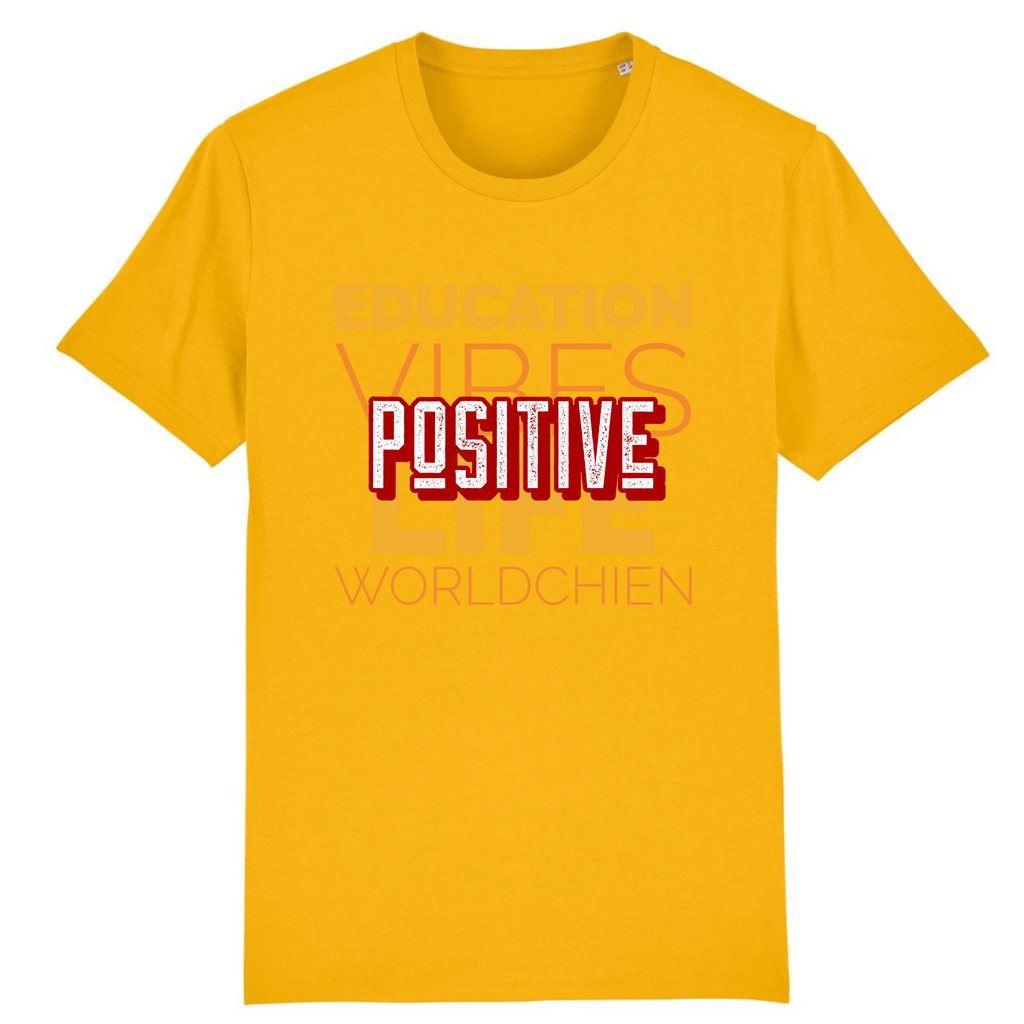 Tee-shirt Positive Education Worldchien™