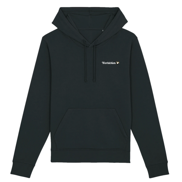 Sweat à capuche Unisexe Worldchien™ Coton Bio